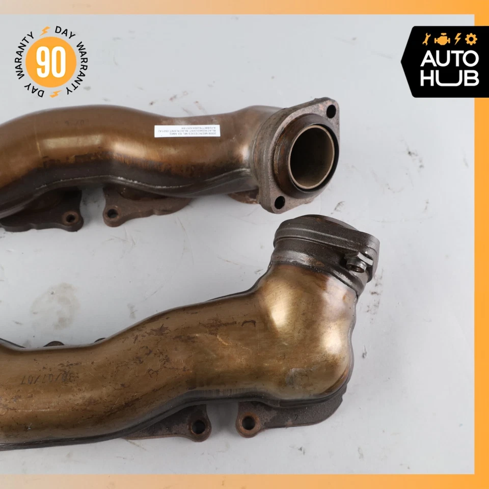 07-11 Mercedes W164 ML63 R63 AMG colector de escape lado izquierdo y derecho juego de 2 OEM Foto 4 de 4