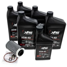 BRP 9779484 Spyder 5W-40 Full Synthetic Oil Change Kit Rotax 1330 Engine