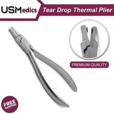 Tear Drop Ortho Pliers Clear Aligner Thermal Hole Forming Dental Pliers Retainer