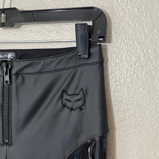 Muñecas Kill Pantalones Mujer XS Leggings Vegano Imitación Cuero DC Catwoman Gótico Punk Foto 2 de 4