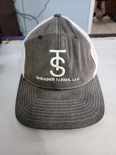 TS Shrader Farms LLC Hat Mesh SnapBack Trucker Cap Richardson 112