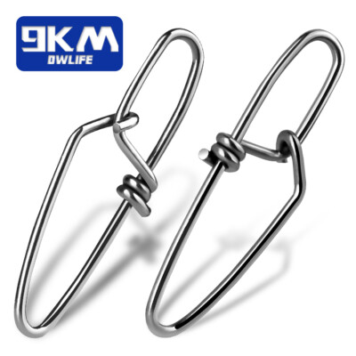 Fishing Snap Fishing Lure Connector Saltwater Fishing Interlock Snap Cross Lock