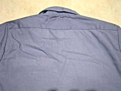 Vtg ~ WASHINGTON DEE CEE ~ Blue ~ S/S~ Button Up ~ Work Shirt ~ Sz