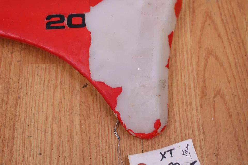 Yamaha XT 200 1982 cubierta lateral derecha/panel  Foto 4 de 4