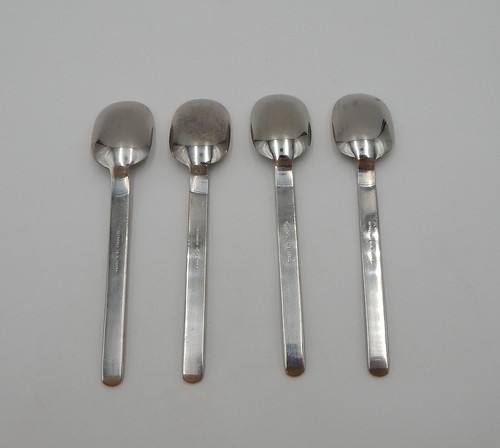 Cucharas soperas de cena de acero inoxidable Retroneu INFINITE 18/8 Corea cubiertos brillantes S/4 (B - Imagen 5 de 10