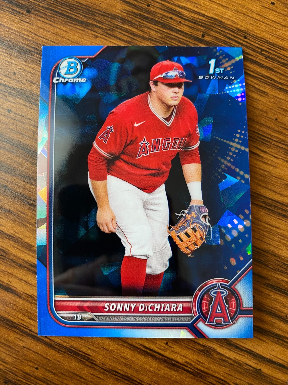 2022 Bowman Draft Sapphire SONNY DiCHIARA #BDC-16 1st Base Refractor (B)