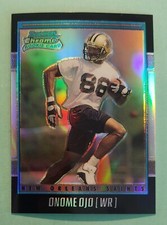 2001 Bowman Chrome ONOME OJO #176 Refractor Rookie RC SP #/1999 Saints