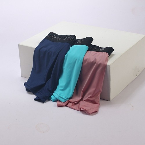 Premium Men's Spandex Underwear Shorts with Bulge Pouch Panties for