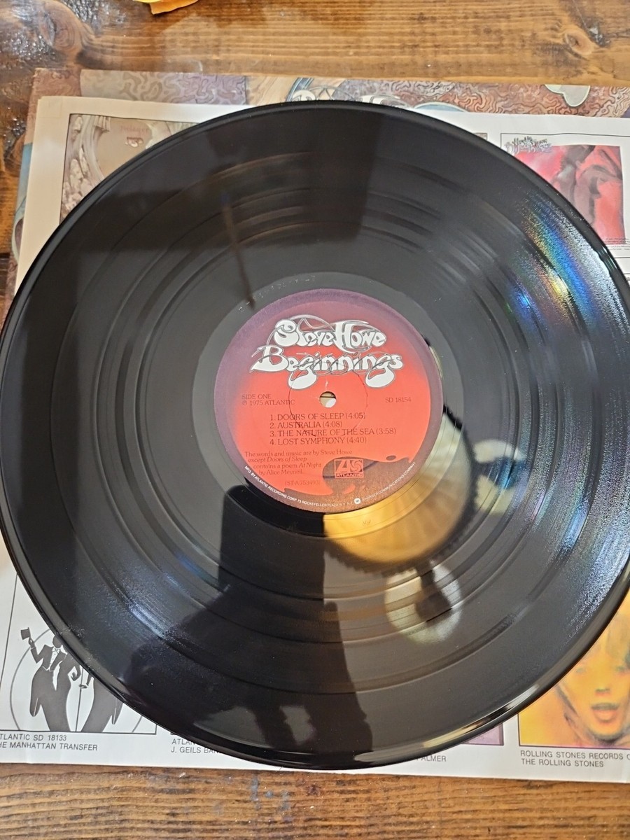 STEVE HOWE Beginnings ATLANTIC LP VG+ gatefold. EX VINYL. | eBay