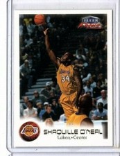 1999-00 Fleer Focus SHAQ Shaquille O'Neal #72 Los Angeles Lakers HOF