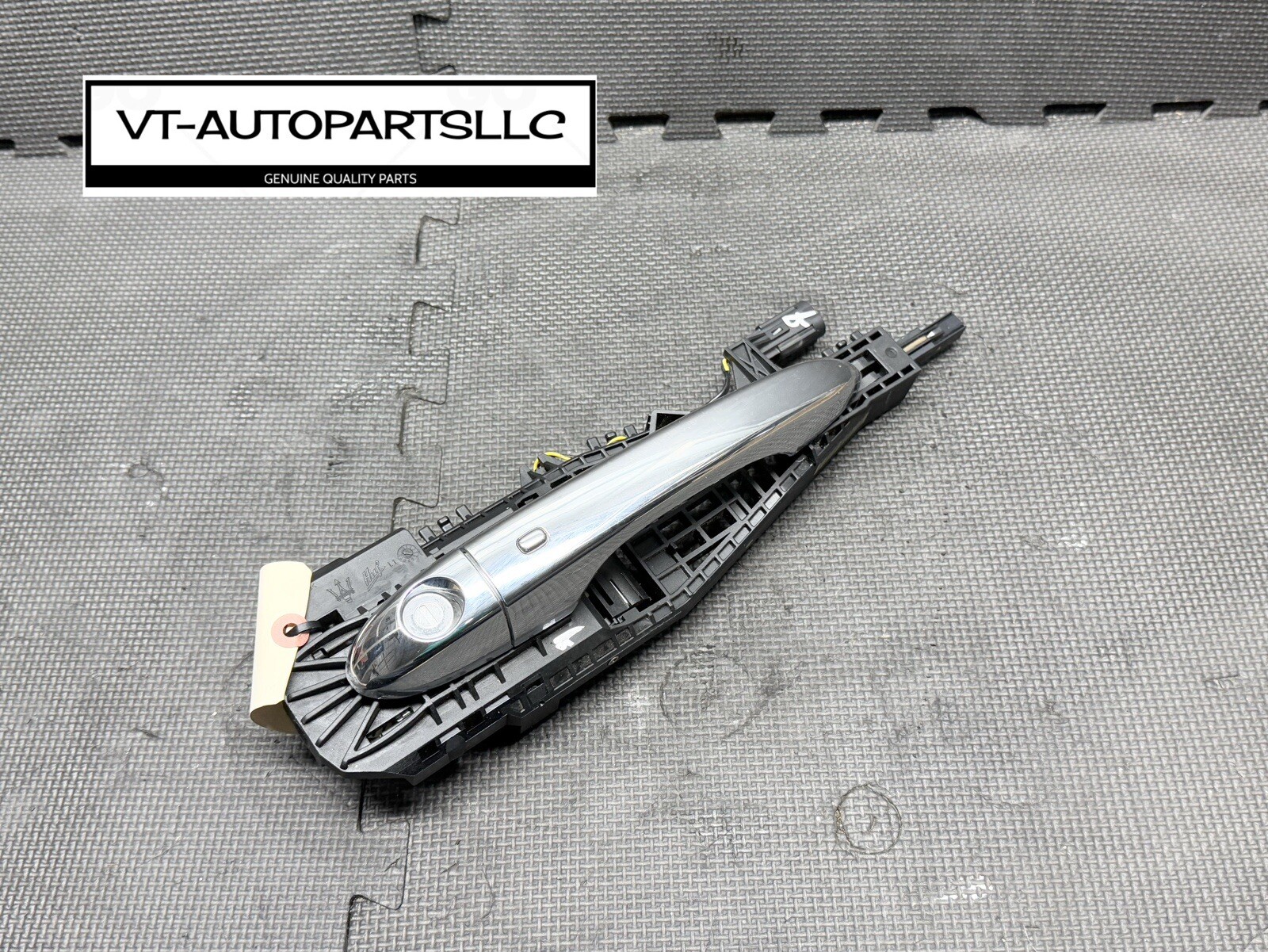 ⭐️2014-2020 MASERATI GHIBLI FRONT LEFT OUTSIDE EXTERIOR DOOR HANDLE CHROME OEM