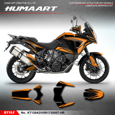 Custom Vinyl Decal Graphics Kit for 1290 Super Adventure S R 2017