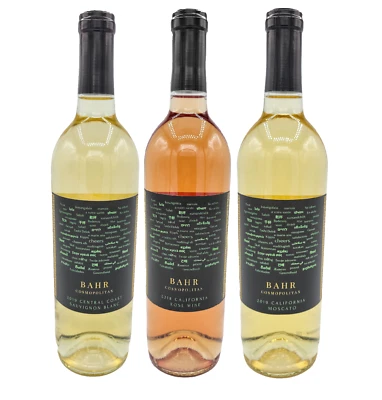 BAHR Cosmopolitan White Trio (Sauvignon Blanc, Rose, Moscato)