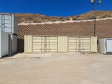 One Trip 40ft 2 Side Doors Storage Shipping Container Conex 9.5' High 40HC