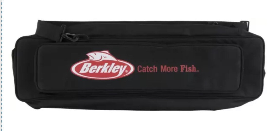 Berkley Ice Fishing Gear Bag Shoulder Strap Up To 32” Rods And