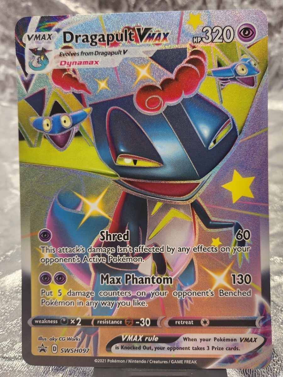 Dragapult VMax - Pokemon Oversized Jumbo Card | eBay