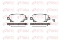 Remsa BremsbeläGe Bremsbelegsatz Hinten Passend FüR Toyota Corolla