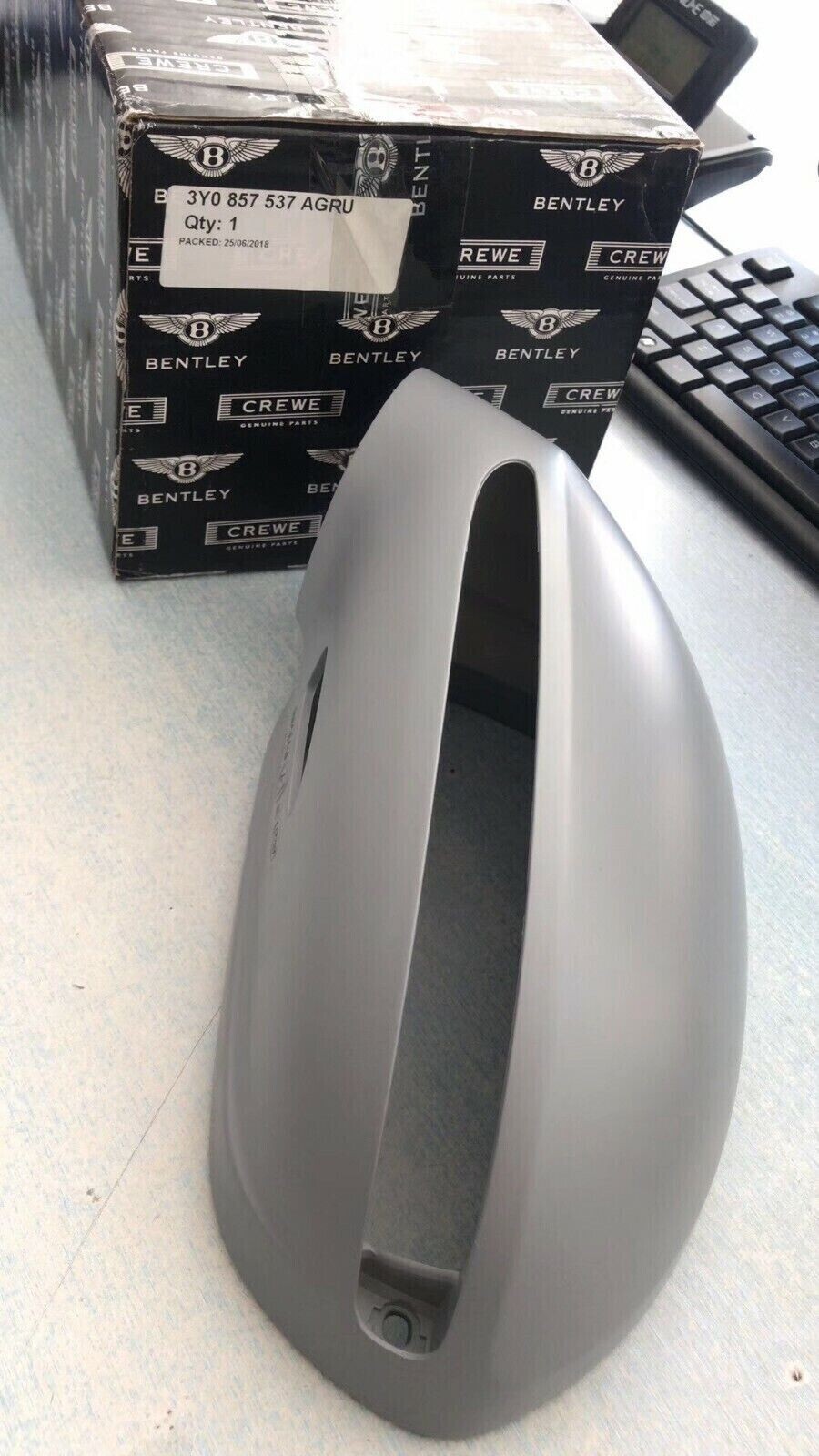 Bentley Mulsanne Rear View Mirror Housing Cap Left Side for sale 