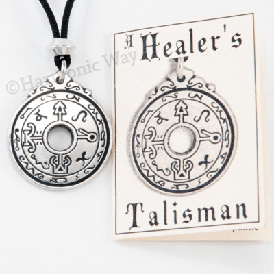 HEALER'S Talisman Healing Pendant Necklace magic wisdom of the ages amulet usa