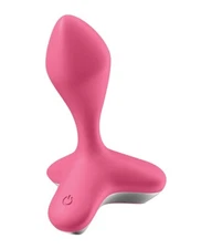 SATISFYER GAME CHANGER PLUG RECHARGEABLE BLUETOOTH VIBRATING ANAL PLUG