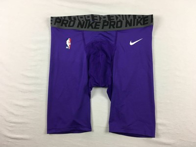 purple nike compression shorts