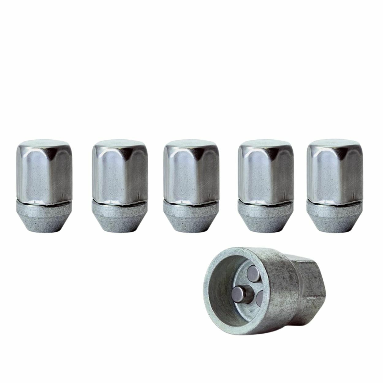 Fits Kia Sportage Wheel Locking Nuts M12x1.5 Set Of 5 nuts +1 Removal