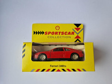 Shell Sportscar Collection Red Ferrari 348ts Diecast Model. Boxed *VGC*. Red