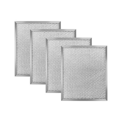 Nispira Aluminum Grease Filter for Broan NuTone NY NV Range Part#BP29, 4 Pack