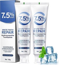 2 PCS Hydroxyapatite Toothpastes for Enamel Protection and Tooth Strengthenin...