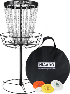 PDGA Approved  PRO Disc Golf Basket, Portable Disc Golf Target with Heavy Duty 2