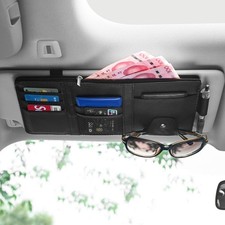Car Sun Visor Organizer Storage Pouch For Truck Auto Personal Belongings Car Sun Visor Organizer Storage Pouch For Truck Auto Personal Belongings