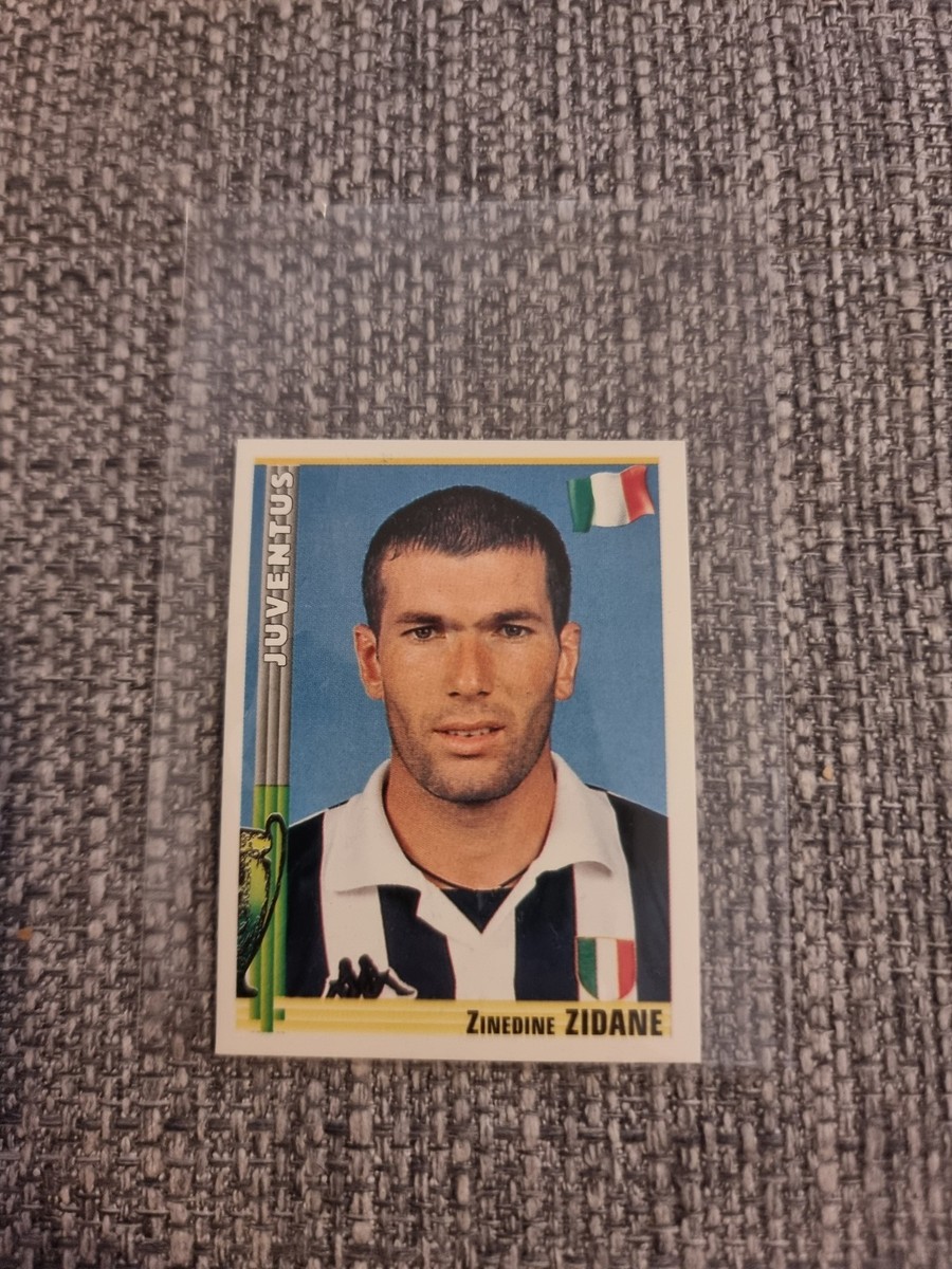 Panini Euro Football 1998-99 #54 Zinedine Zidane Juventus | eBay
