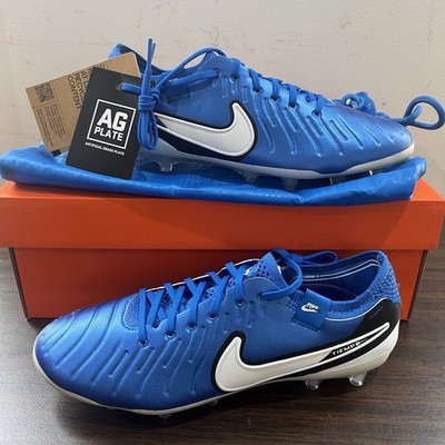 Nike Tiempo Legend 10 Elite AG-Pro Soar Blue Cleats DV4330-400 Men's Size 7