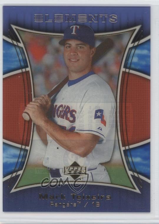 2007 Upper Deck Elements Mark Teixeira #123 0f4