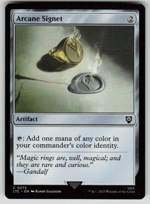 Arcane Signet Commander: The Lord of the Rings 273 MTG NM