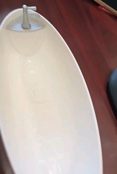 2015 Mattel Barbie boneca casa dos sonhos banheira peça de reposição banheira de imersão branca - Imagem 2 de 4