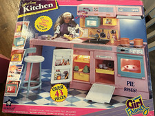 Meritus Girl Friends Pink Kitchen Set Lights Sound Battery Powered 1992