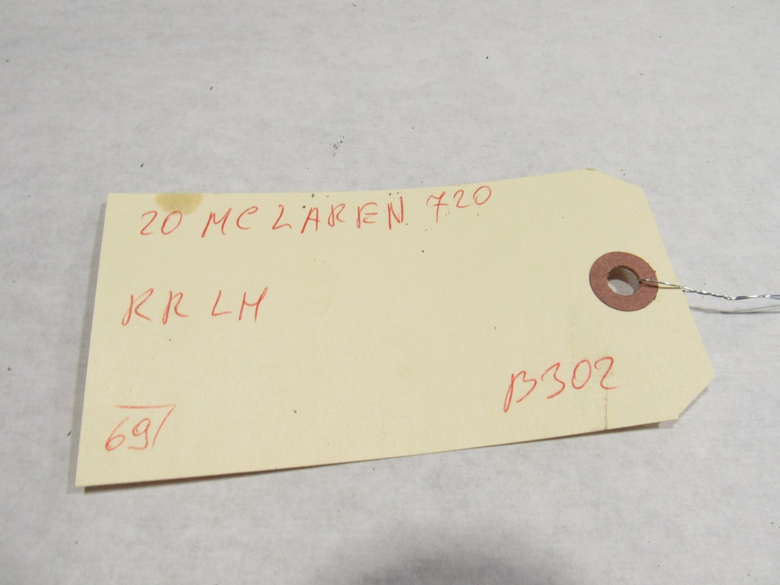 17-20 Mclaren 720S 720 2020 Rear Left Radiator Blind Cooling Flap Shutter #3