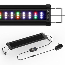 fishkeeper Aquarium Light, LED Fish Tank Lights with Auto Time Sync 24/7, I...