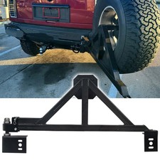 Rear Spare Tire Carrier For Hummer H2 2003-2009 Rack W Drop-down Option Steel