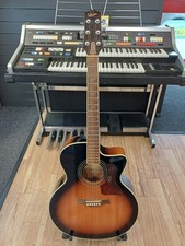 Jim Deacon Electro-Acoustic Single Cutaway Guitar Sunburst. Used