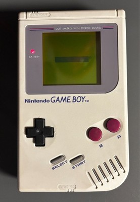 Nintendo Game Boy  - Grau (DMG-01) Gameboy - volle Funktion