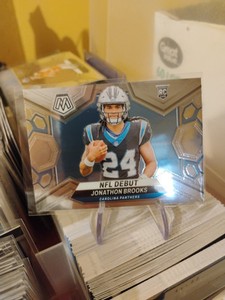 2024 Panini Mosaic Jonathon Brooks RC NFL Debut Base #276