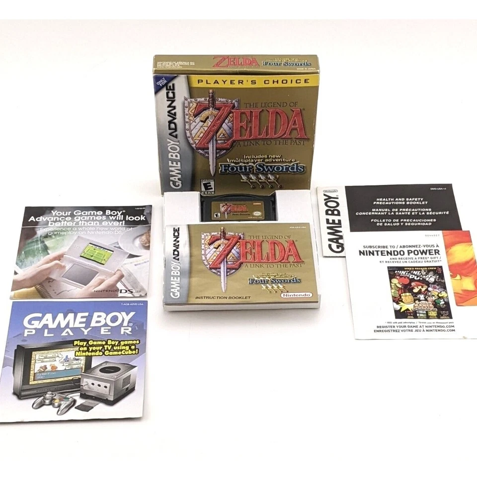 Game Boy Advance Zelda Link To The Past Four Swords Complete Tested Nintendo - Image 2 of 4