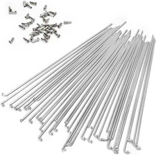 36pcs STAINLESS STEEL Bicycle Spokes 14G BMX Cruiser MTB Road Bike ALL SIZES.