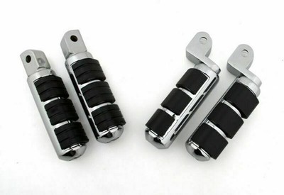 Front & Rear Foot Pegs Für Honda ACE 1100 Tourer Shadow 1100 VT1100C Valkyrie