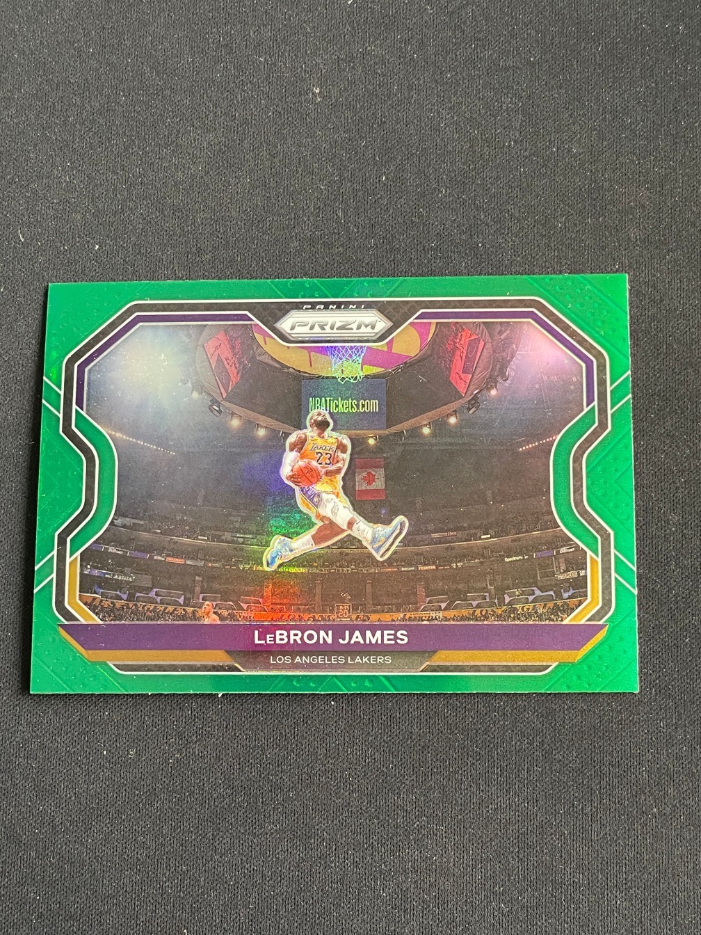 LeBron James 2020-21 Panini Prizm Green #1
