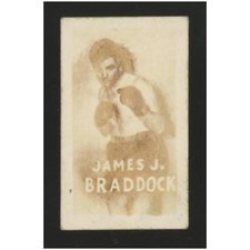 1948 Topps Magic James J. Braddock Boxing Champions #14 VG/EX