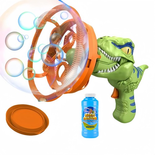 Dino Bubble Bubble Machine for Dinosaur Bubble Blower Toy for and Toddlers Bu...