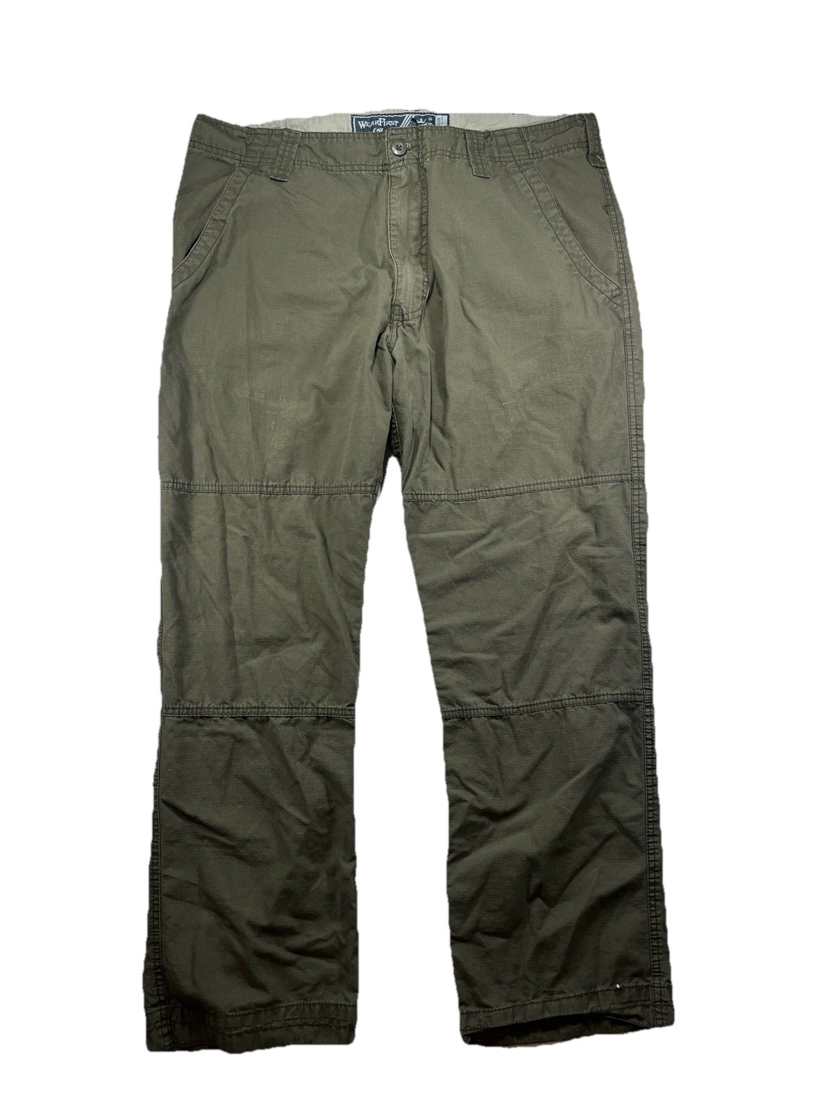 WearFirst Cargo Pants Men’s 34x32 Olive Green Army Tactical Work Pants